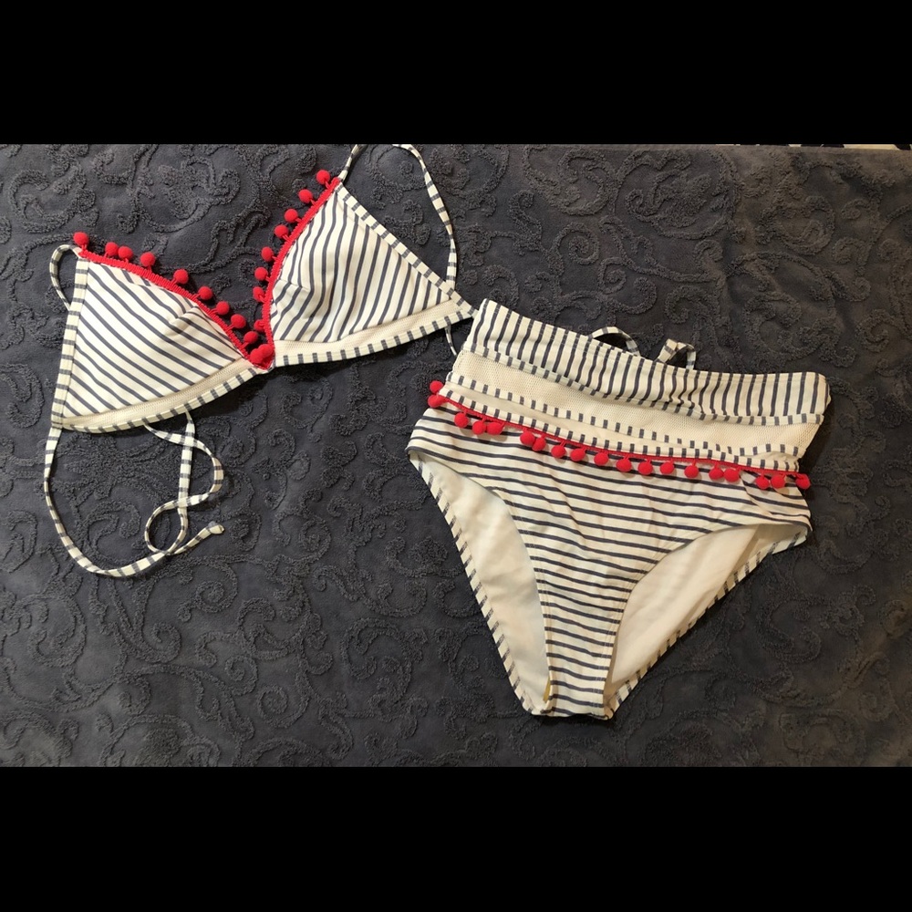 New without tags high waisted two piece
